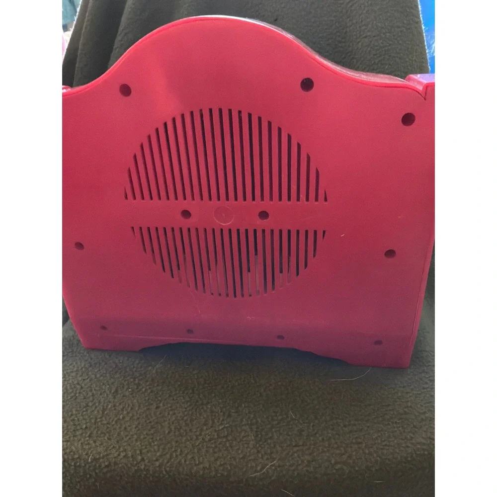 Vintage Kids Sesame Street Cookie Monster Toy Piano OS Red 1976